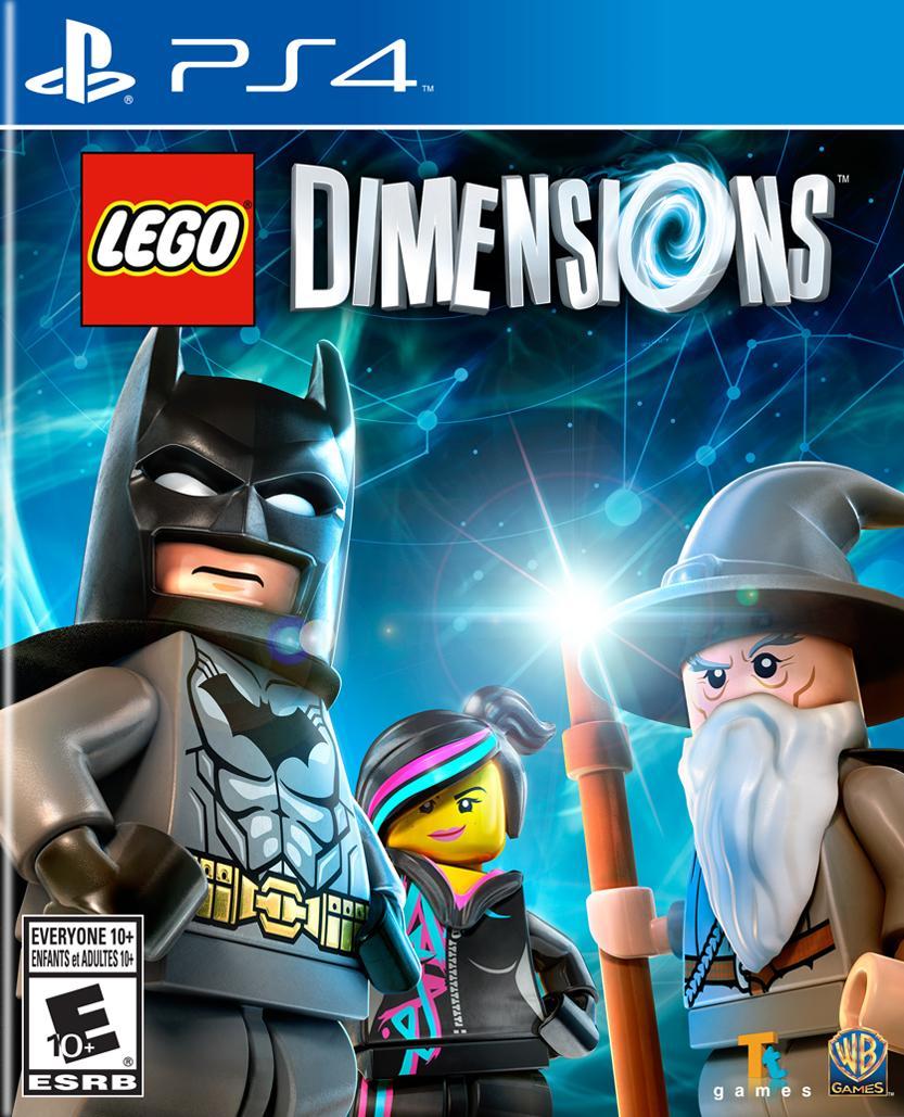 PS4: LEGO DIMENSIONS (SOFTWARE ONLY) (NM) (COMPLETE)